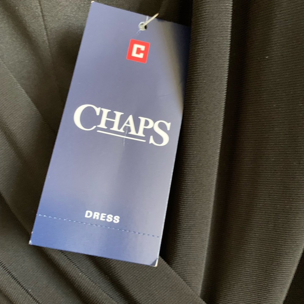 Chaps Ralph Lauren black dress in size Small BNWT - Picture 3 of 5